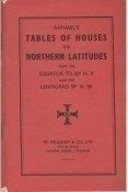 Raphaels Table of Houses for Northern Latitude